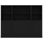 Aparador alto Roble Negro 132 x 35,5 x 103,5 cm