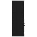 Aparador alto Roble Negro 132 x 35,5 x 103,5 cm