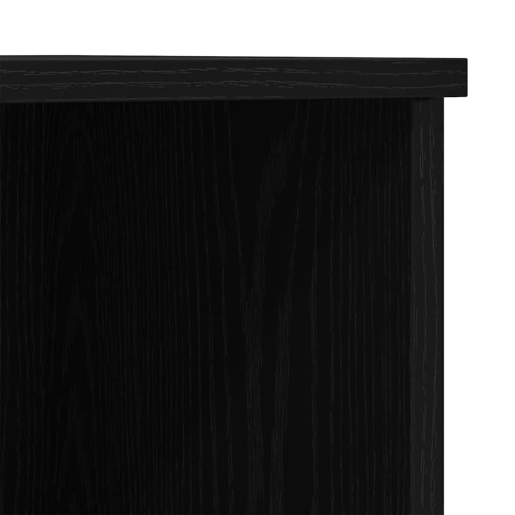 Highboard con cajón Roble Negro 132 x 35.5 x 103.5 cm