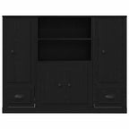 Highboard con cajón Roble Negro 132 x 35.5 x 103.5 cm