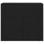 Aparador Roble Negro 240 x 33 x 70 cm Madera de ingeniería