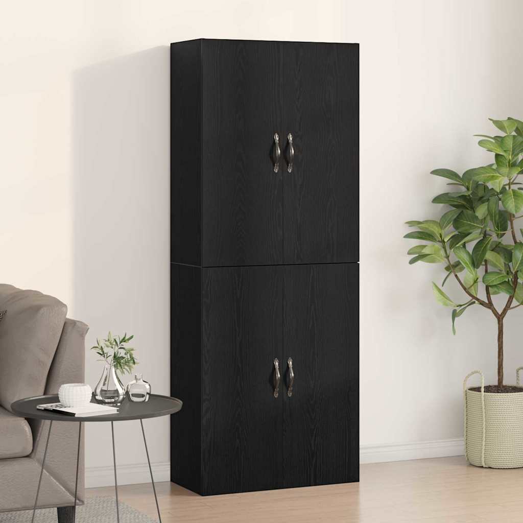 Armario de pared 2 pcs Madera vieja 69,5 x 34 x 90 cm