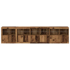 Aparador LED Madera vieja 283 x 37 x 67 cm Madera de ingeniería