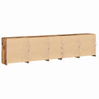 Aparador LED Madera vieja 283 x 37 x 67 cm Madera de ingeniería