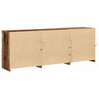 Aparador LED Madera vieja 181,5 x 37 x 67 cm