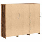 Aparador LED Madera vieja 123 x 37 x 100 cm