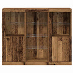 Aparador LED Madera vieja 123 x 37 x 100 cm