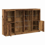 Aparador LED Madera vieja 163 x 37 x 100 cm