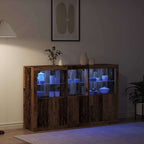 Aparador LED Madera vieja 162 x 37 x 100 cm