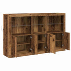 Aparador LED Madera vieja 162 x 37 x 100 cm