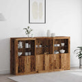 Aparador LED Madera vieja 181,5 x 37 x 100 cm