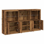 Aparador LED Madera vieja 162 x 37 x 100 cm