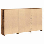 Aparador LED Madera vieja 181,5 x 37 x 100 cm