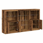 Aparador LED Madera vieja 181,5 x 37 x 100 cm
