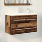 Bathroom Vanity Unit with Drawer 2 pcs 80 x 38.5 x 48 cm