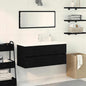 Bathroom Sink Cabinet Black Oak 100 x 39 x 62 cm
