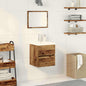 Bathroom Sink Cabinet Black Oak 100 x 39 x 62 cm