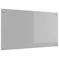 Kitchen splashback 110 x 40 cm tempered glass