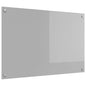 Kitchen splashback 110 x 40 cm tempered glass