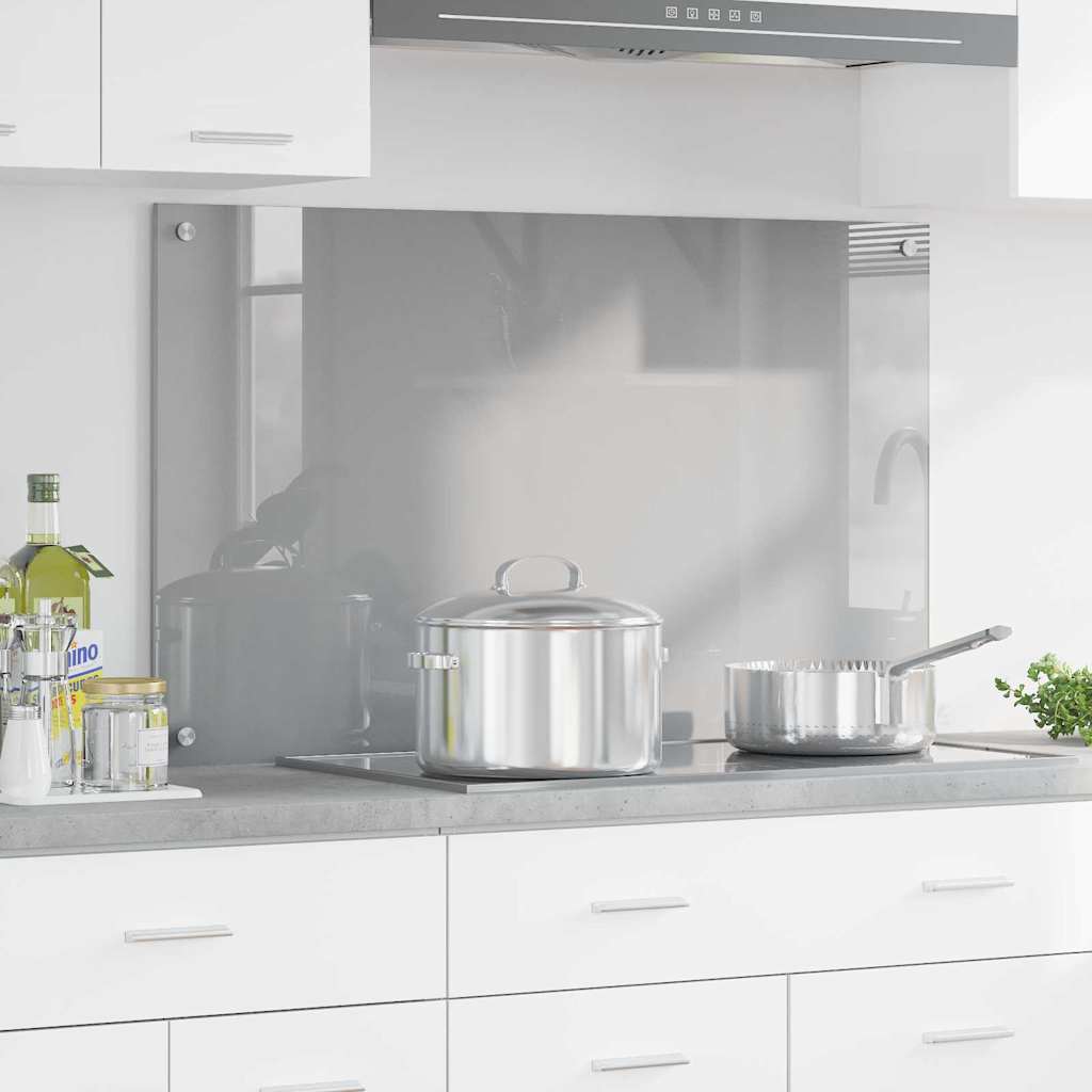 Kitchen splashback 110 x 40 cm tempered glass