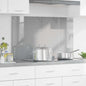 Kitchen splashback 110 x 40 cm tempered glass