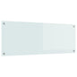 Kitchen splashback 110 x 40 cm tempered glass