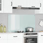 Kitchen splashback 110 x 40 cm tempered glass