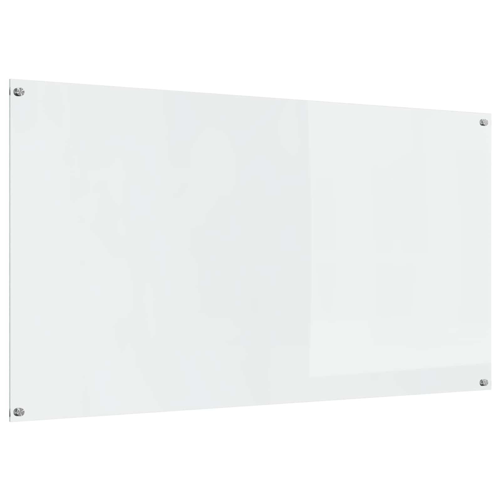 Kitchen splashback 110 x 40 cm tempered glass