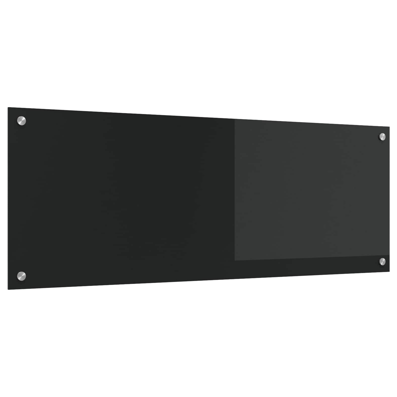 Kitchen splashback 110 x 40 cm tempered glass
