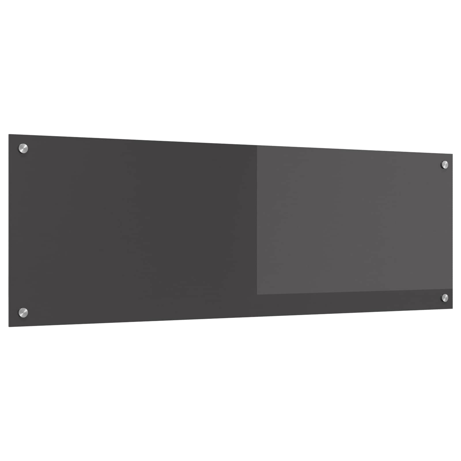 Kitchen splashback 110 x 40 cm tempered glass
