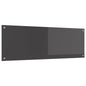 Kitchen splashback 110 x 40 cm tempered glass
