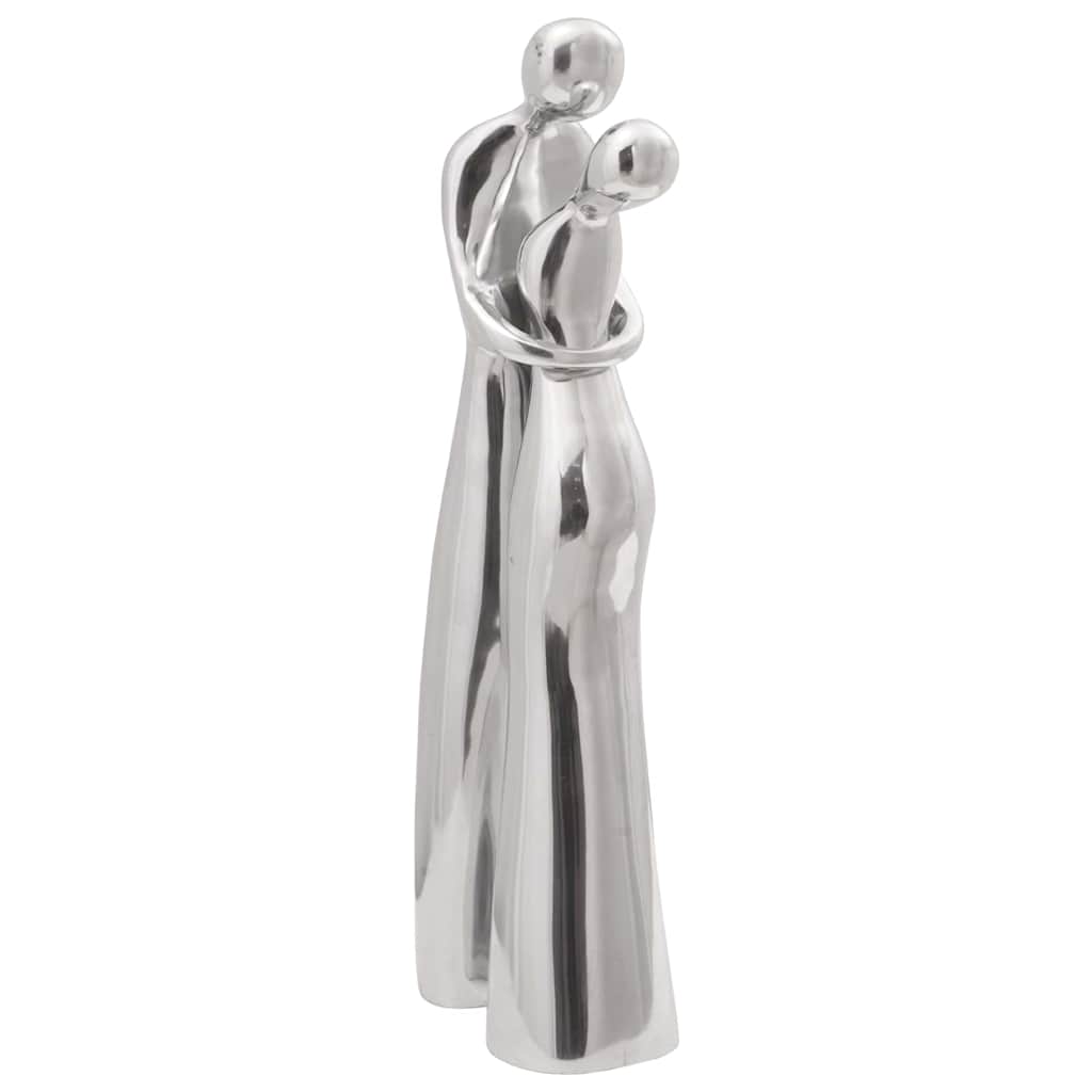 Escultura Plateado 10 x 16 x 49 cm Aluminio