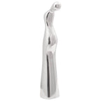Escultura Plateado 10 x 16 x 49 cm Aluminio