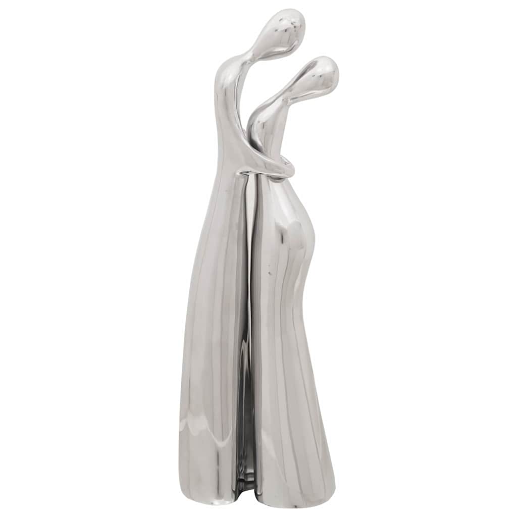 Escultura Plateado 10 x 16 x 49 cm Aluminio