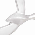 Gaviota 2 pcs Plateado Aluminio
