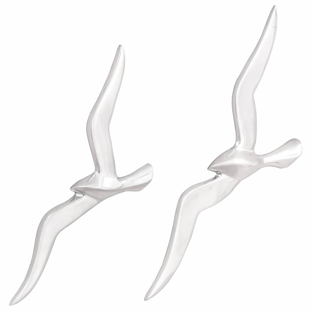 Gaviota 2 pcs Plateado Aluminio