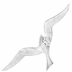 Gaviota 2 pcs Plateado Aluminio
