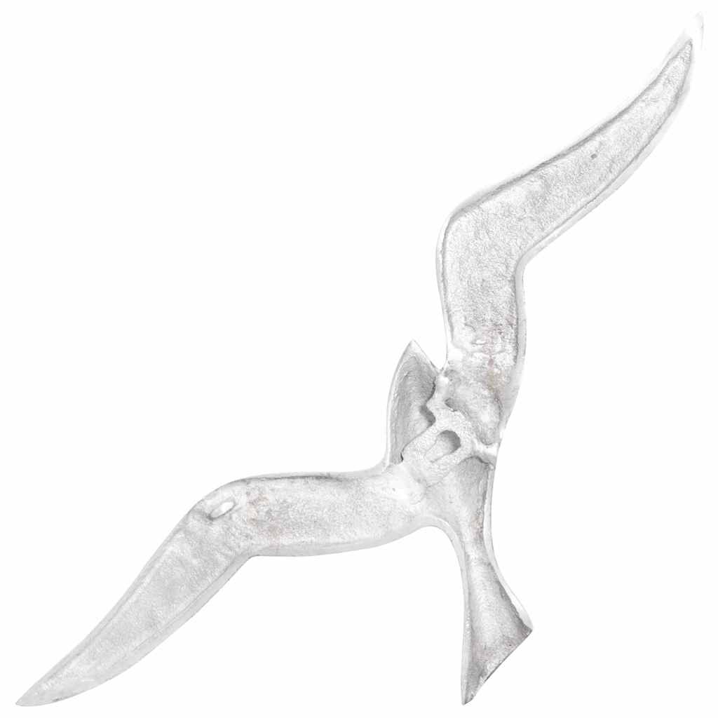 Gaviota 2 pcs Plateado Aluminio