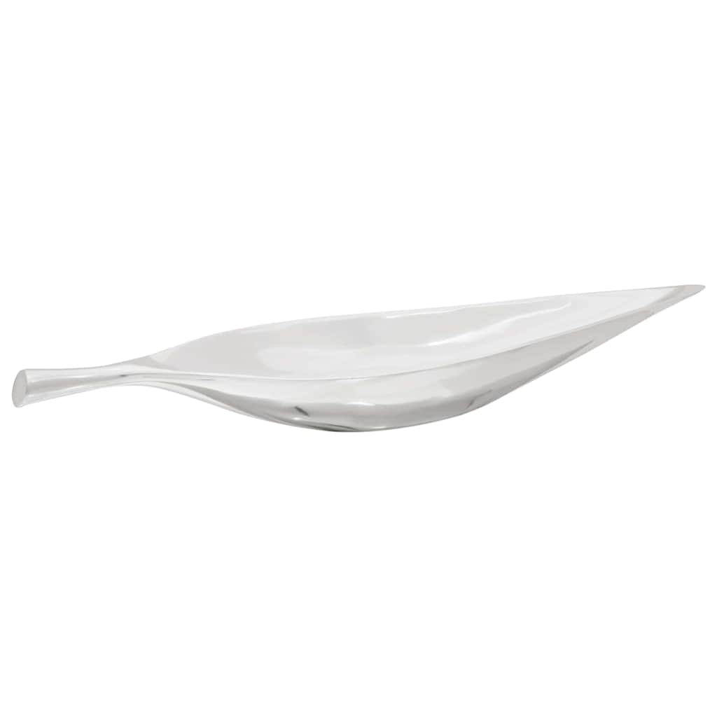 Cesta de frutas Plateado 60 x 15 x 8 cm Aluminio