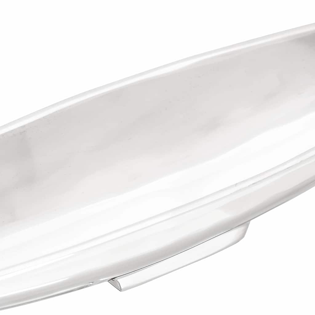 Cesta de frutas Plateado 53 x 9 x 10 cm Aluminio