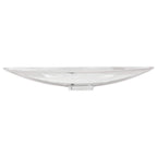 Cesta de frutas Plateado 53 x 9 x 10 cm Aluminio