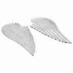 Cesta de frutas 2 pcs Plateado 40 x 18 x 2.5 cm Aluminio