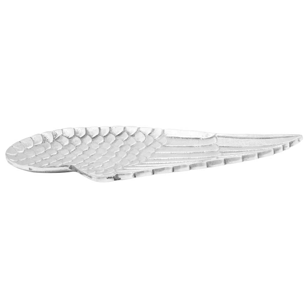 Cesta de frutas 2 pcs Plateado 40 x 18 x 2.5 cm Aluminio