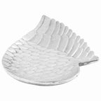 Cesta de frutas 2 pcs Plateado 40 x 18 x 2.5 cm Aluminio