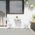 Silla de jardín plegable 2 pcs 42 x 52 x 82cm