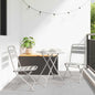 Folding garden chair 2 pcs 42 x 52 x 82cm