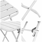 Conjunto bistro 3 pcs Acero
