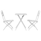 Conjunto bistro 3 pcs Acero