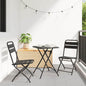 Conjunto bistro 3 pcs Acero