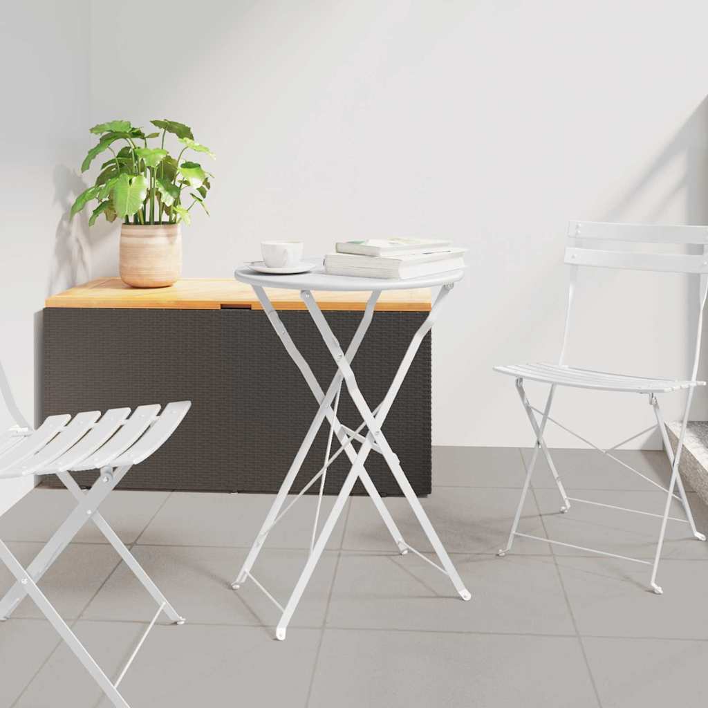 Bistro Table Anthracite Ø 50 x 71 cm